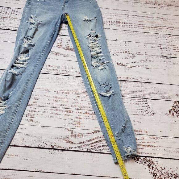 American Eagle Curvy High Rise Jeggings The Dream Jean Women’s - Picture 10 of 12